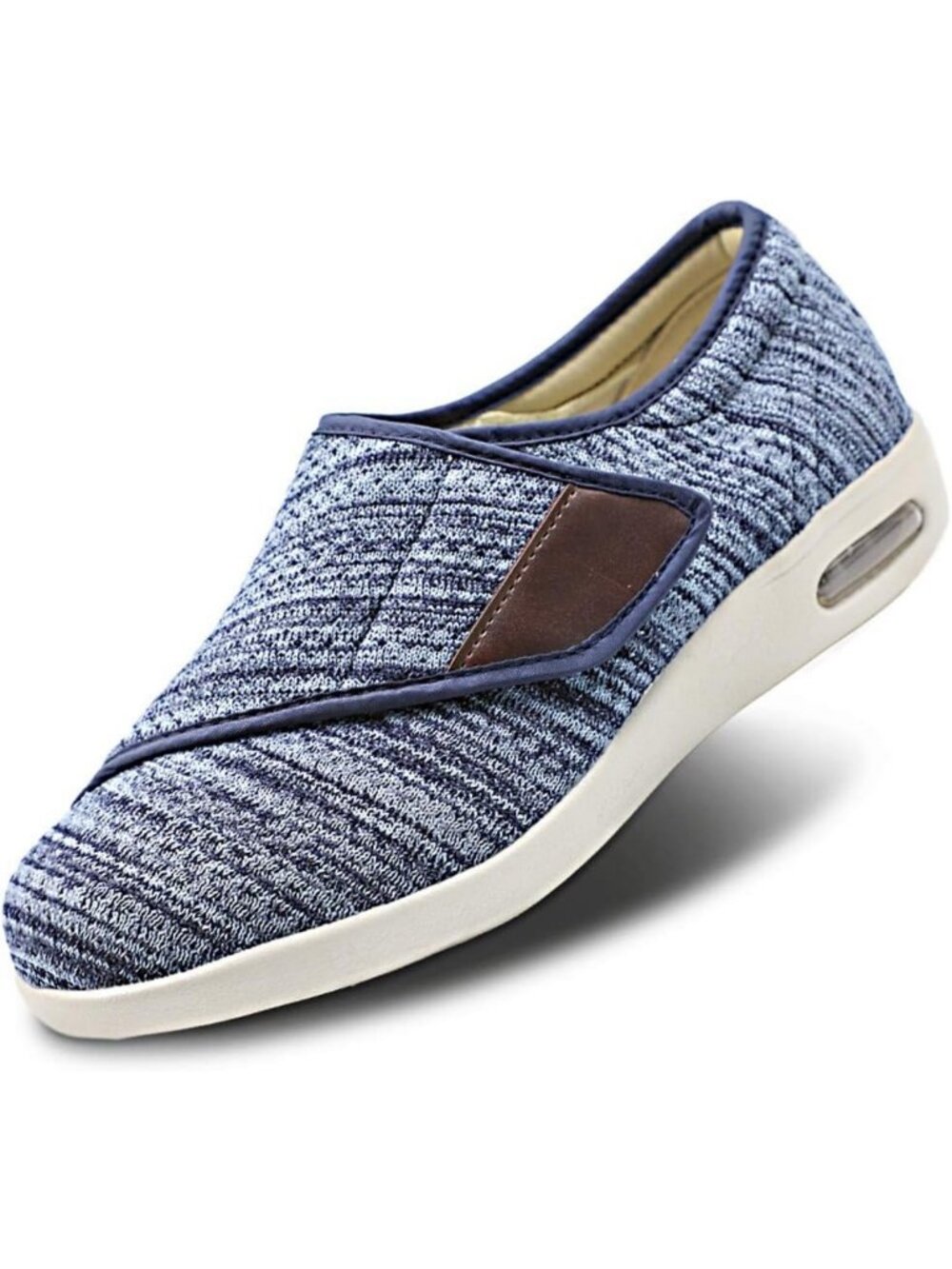 Stylish Women's Diabetic Walking Sneakers, Arch Support, Extra Wide, Adjustable